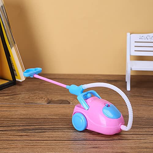 E-TING Miniature Mop Dust Pan, Brush, Broom, Plastic Bucket Doll Housework Cleaning Supplies Tools Set Dollhouse Furniture Decoration Accessories for 7-11.5 inch Dolls Accessories, Multicolored - Image 5