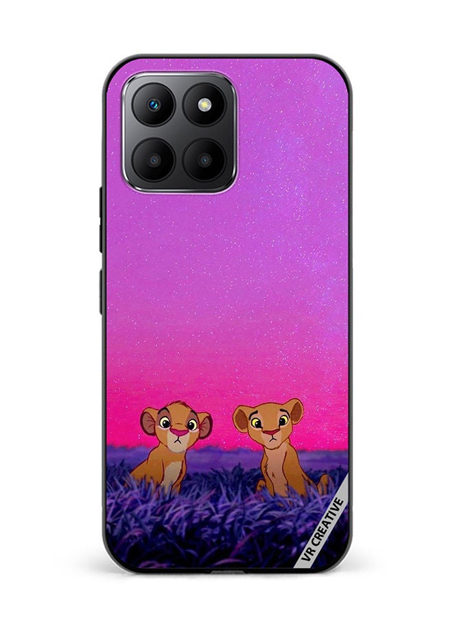 VR CREATIVE Protective Case Cover For Honor 70 Lite Lion King Design Multicolour - Image 1