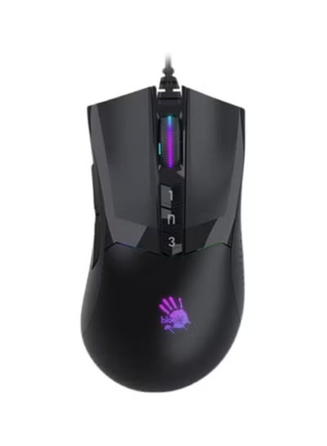 ماوس الألعاب السلكي Blood Hand Ghost A90 Max بتقنية USB وإضاءة RGB احترافية - Image 1