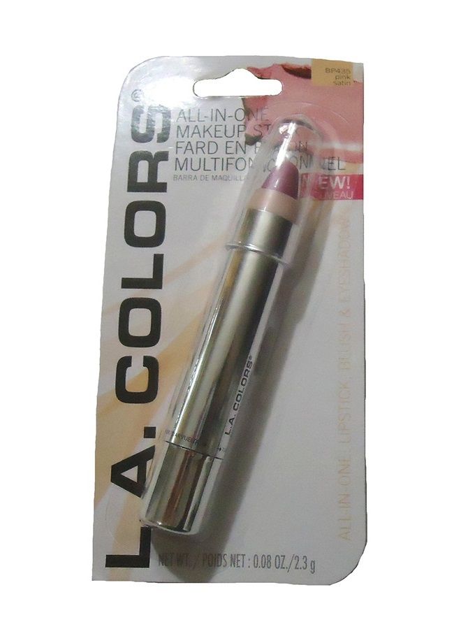 La Colors Expressions All N One Lipstick Blush and Eyeshadow Pink Satin