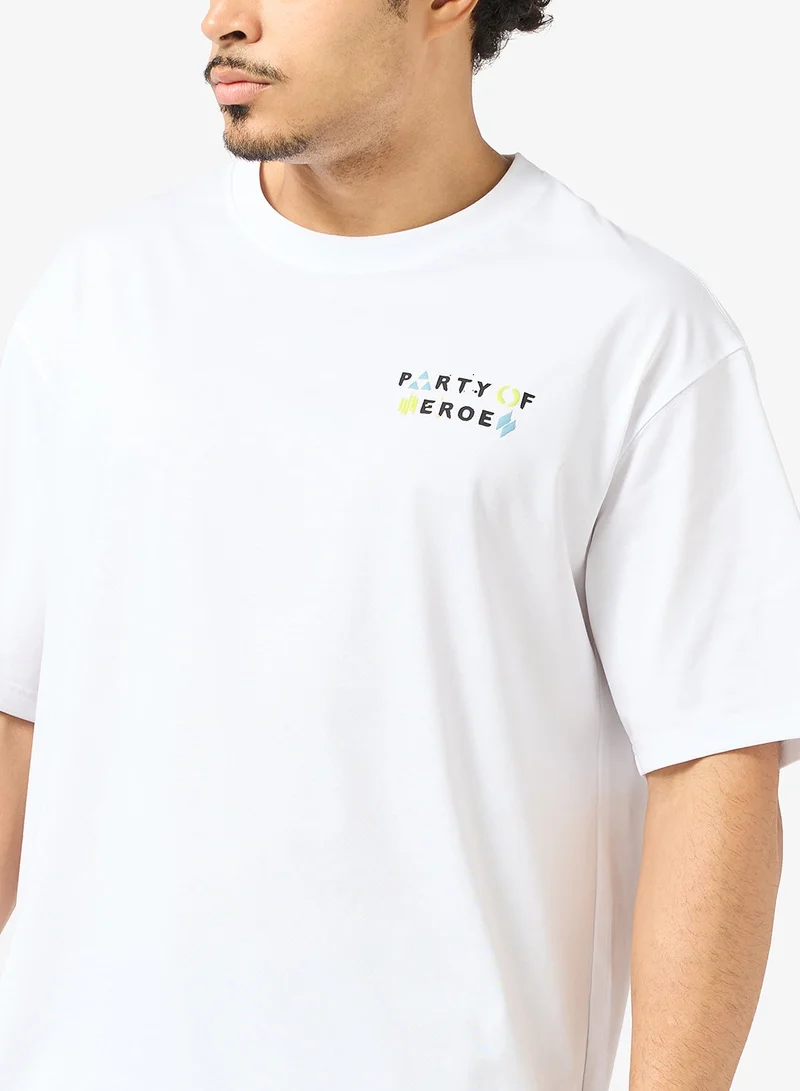 Anta  Short Sleeve Tee - Campus Basketball for Men | Best Price UAE
