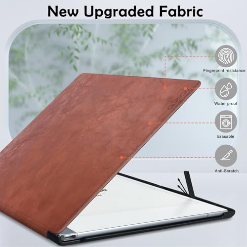 Aippdo Case for Remarkable 2 Paper Tablet 10.3" 2020 Released,Lightweight and Hard Back Shell Protective Book Folio Cover with Built-in Pen Holder,Comes with Remarkable 2 Pen Tips. - Image 3