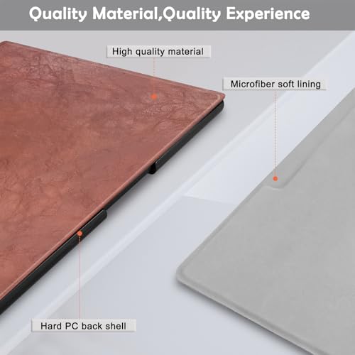 Aippdo Case for Remarkable 2 Paper Tablet 10.3" 2020 Released,Lightweight and Hard Back Shell Protective Book Folio Cover with Built-in Pen Holder,Comes with Remarkable 2 Pen Tips. - Image 5