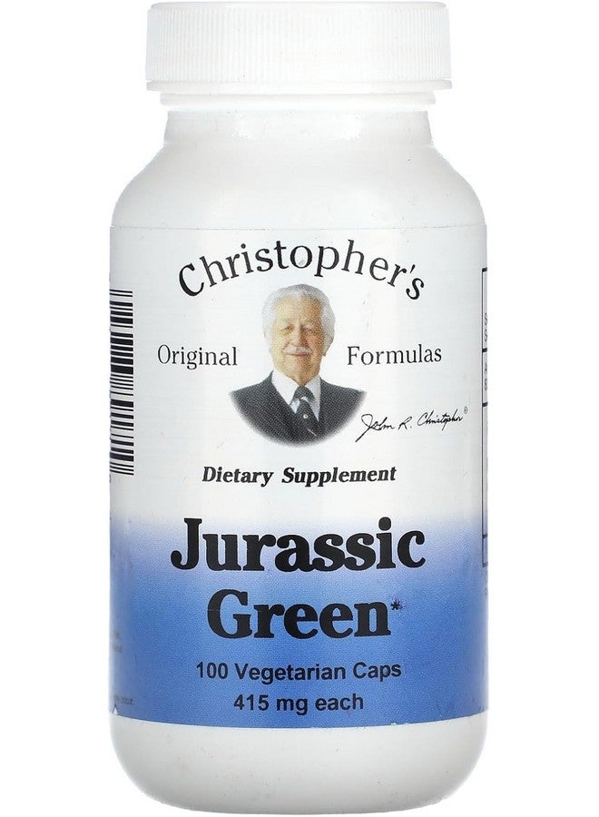 Christopher's Original Formulas Christopher's Jurassic Green - 415 mg - 100 Vegetarian Capsules - Image 1