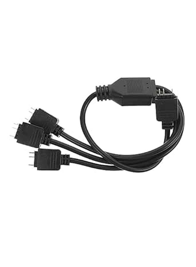 كابل مقسم شريط LED RGB 5 فولت موصل 3 طرق لشرائط ARGB القابلة للعنونة - Image 1