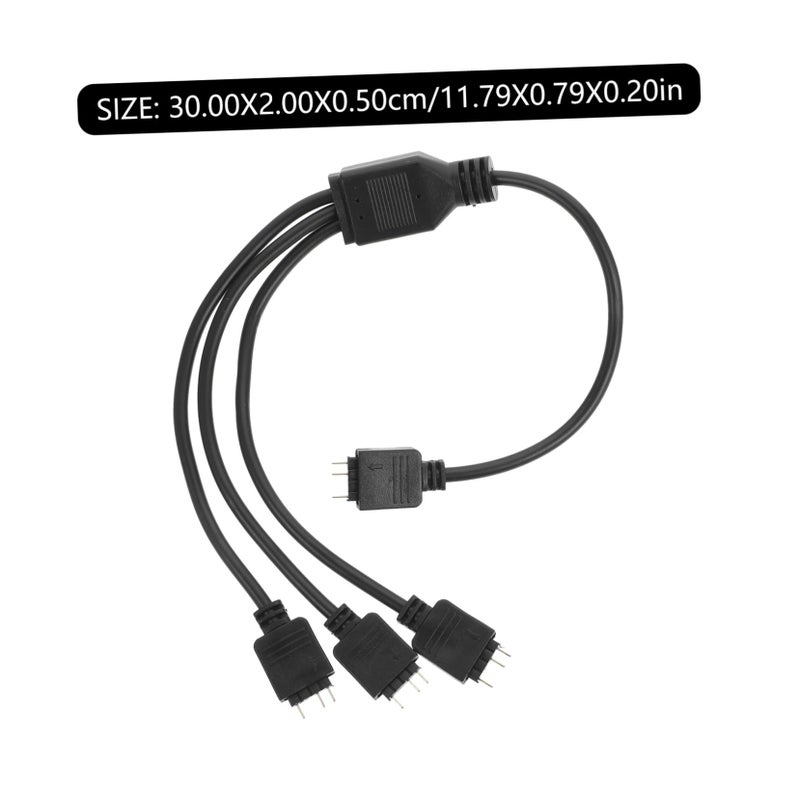 كابل مقسم شريط LED RGB 5 فولت موصل 3 طرق لشرائط ARGB القابلة للعنونة - Image 3