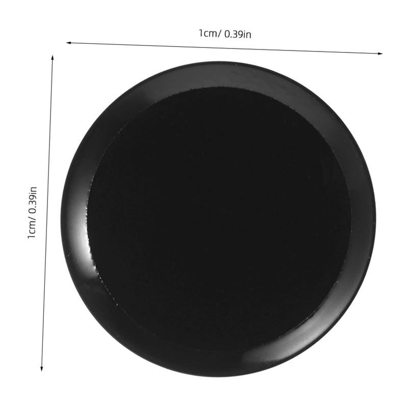 Ultra Thin Button Decorative Stickers Black Adhesive Decals For Seamless Access - Image 3