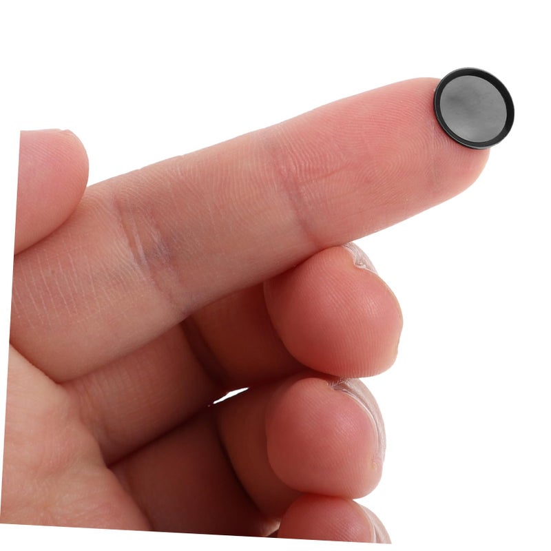 Ultra Thin Button Decorative Stickers Black Adhesive Decals For Seamless Access - Image 5