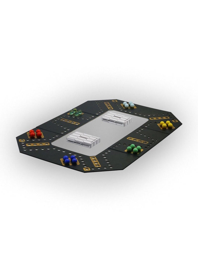 JACKAROO THE ORIGINAL - Jackaroo Lite 6 Player Black Leather - Image 1