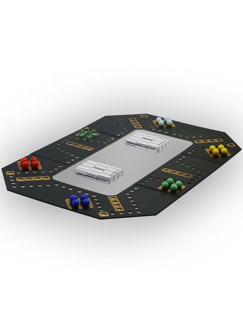 JACKAROO THE ORIGINAL - Jackaroo Lite 6 Player Black Leather - Image 1