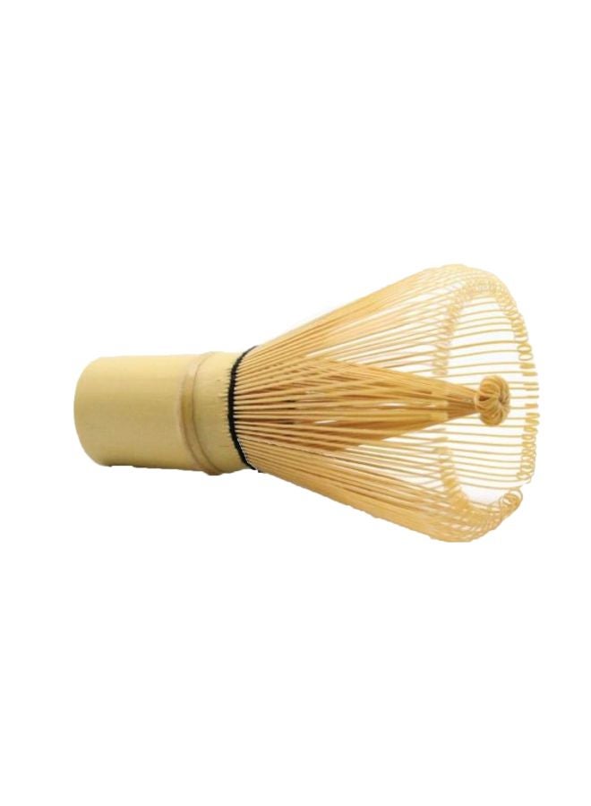 Bamboo Matcha Whisk Beige 4.5x2.4x2.4inch - Image 1