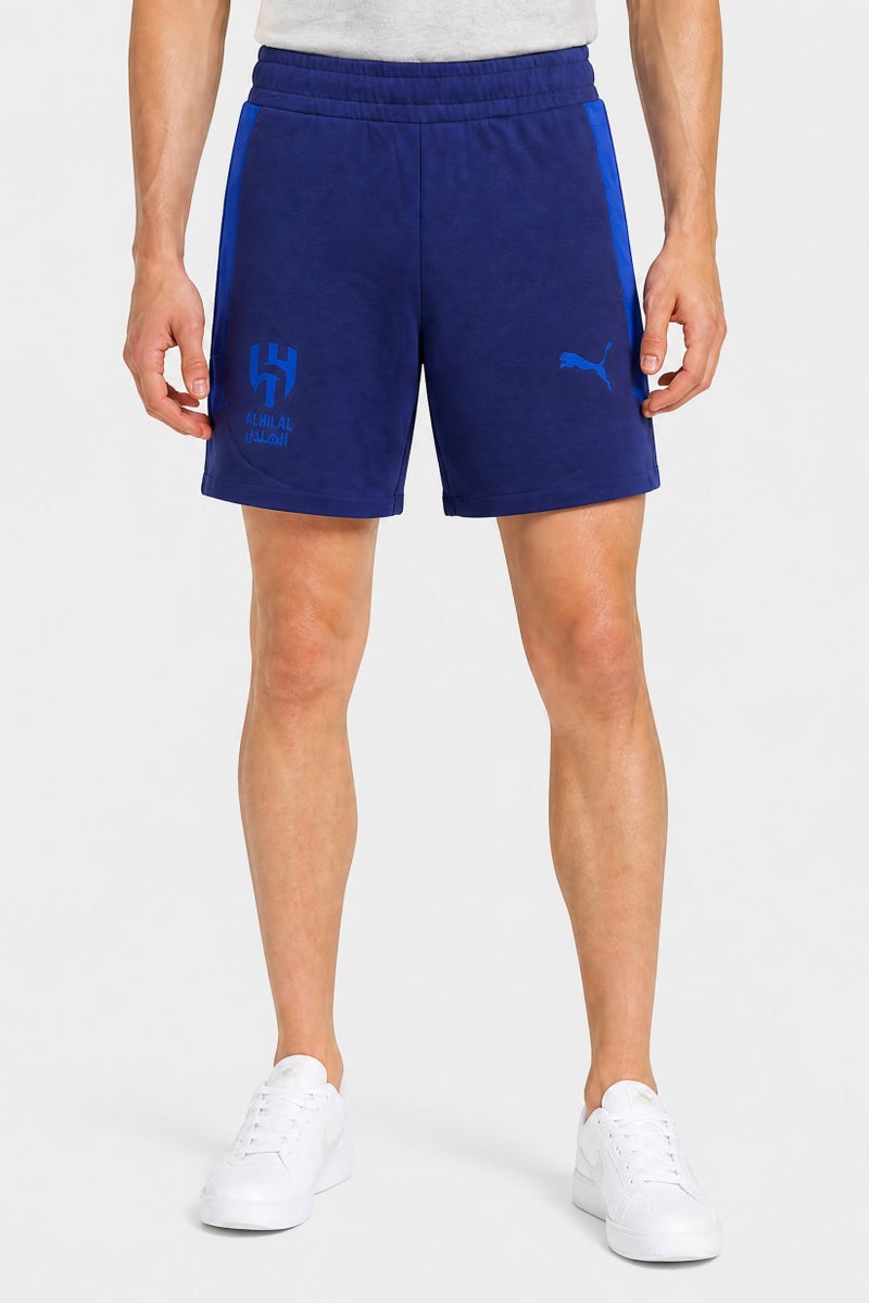 Puma x Al-Hilal SFC Men Sportswear Fit Outdoor Shorts, Navy - Image 1