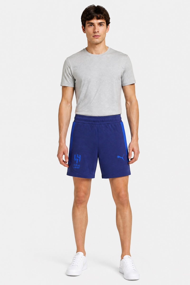 Puma x Al-Hilal SFC Men Sportswear Fit Outdoor Shorts, Navy - Image 2