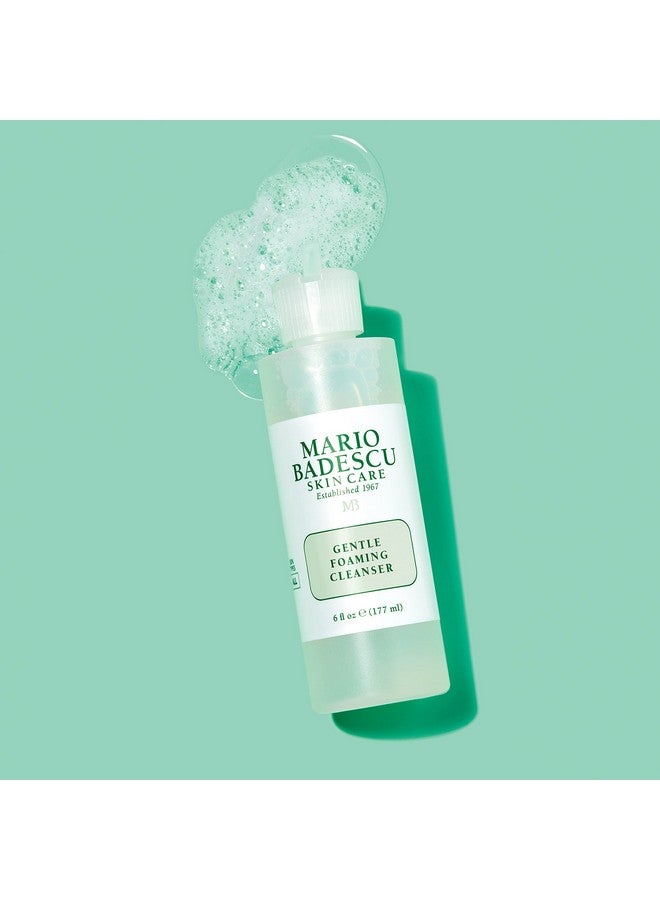 ماريو باديسكو غسول الوجه الرغوي اللطيف من ماريو باديسكو، غسول تنظيف عميق ومرطب للوجه لجميع أنواع البشرة مع الصبار والشاي الأسود المخمر والجلسرين، 6 أونصة سائلة - Image 2