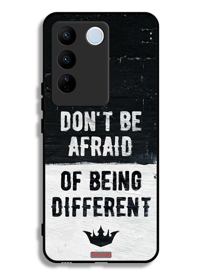 Tolwak Vivo S16e Protective Case Cover Do Not Be Afraid Of Being Different - Image 1