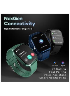 Neo Smart Watch for Men and Women , 1.99" True HD Display, Bluetooth Calling, SpO2 & Heart Rate Monitoring, Rotating Crown, Multiple Sports Modes, Sleep Monitoring, DIY Watch Faces, Cobalt Blue - pzsku/Z40C0C21F953951EA23DDZ/45/_/1723554212/3d5c0a8f-d2d7-4cdd-82e1-c2b51f746c4b