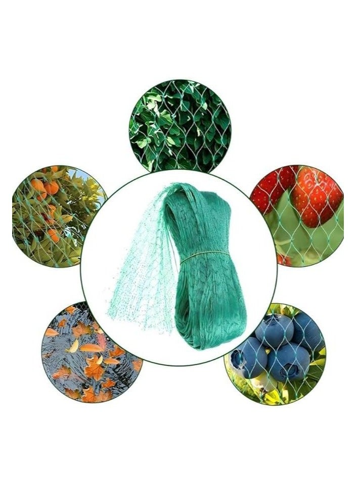 Bird Net Plant Protection Net Green 4x10m  – Balcony Anti-Pigeon, Fruit Tree & Flower Insect Net – Harmless Mesh, Customizable - Image 2