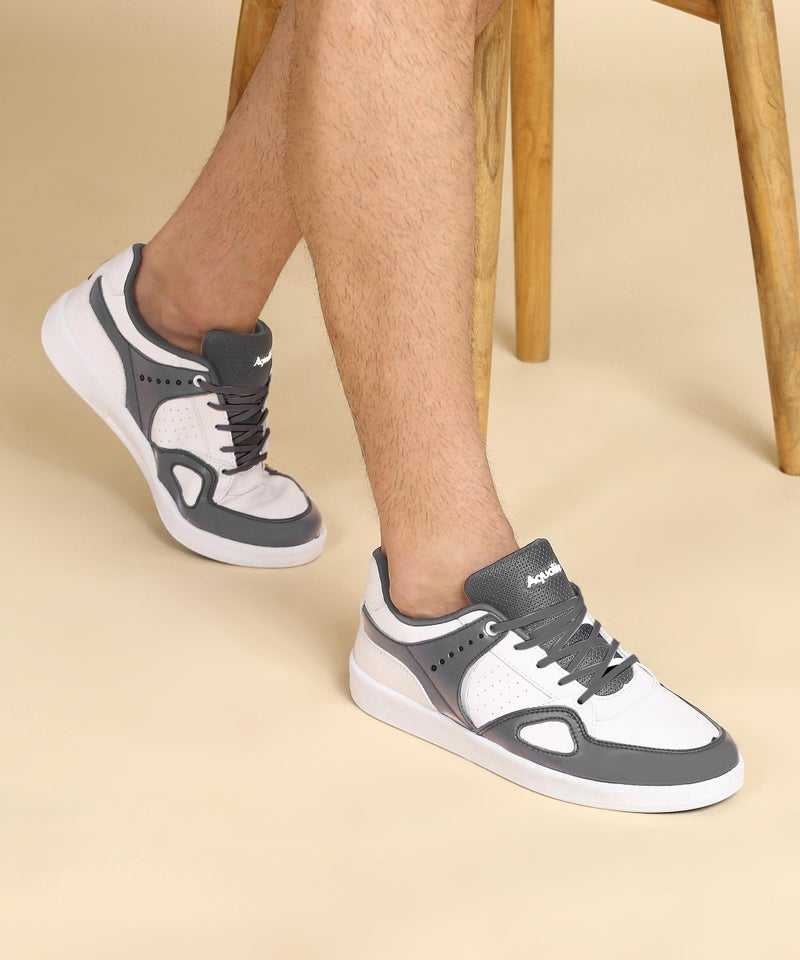 Aqualite VEGAS-16 Sneakers Shoes for Man Stylish Fashion Lightweight Casual Durable Sneakers for Men, Suitable for Walking, Travel, College, Office Lace-Up Shoes for Men - Image 3