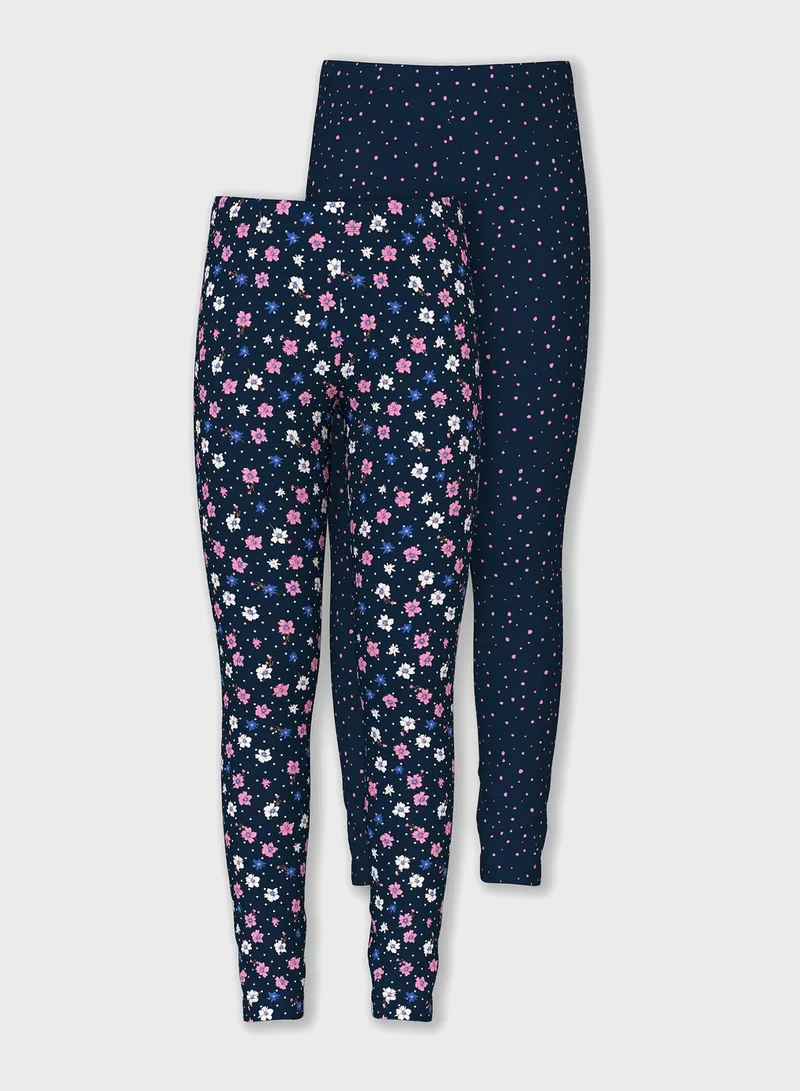 NAME IT Kids 2 Pack Assorted Leggings