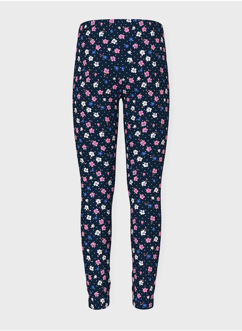 NAME IT - Kids 2 Pack Assorted Leggings - Image 1