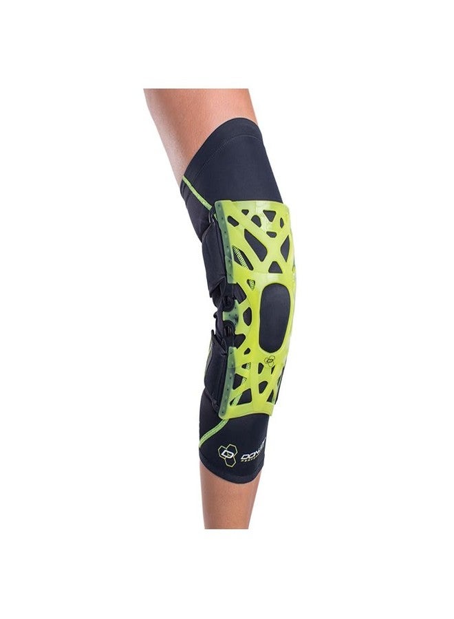 DonJoy Webtech Knee Brace - Slime Green - Large - Image 1