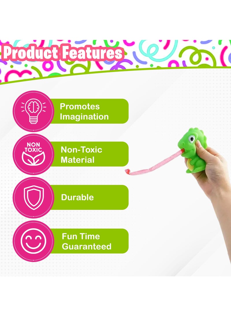 Home Smart Home Smart Funny Gag Toys Frogs and Dinosaurs Animals Toys for Kid's Creative and Pinch Toy Suitable Birthday Toy Gifts For Children Party Favor Toys  - Image 2