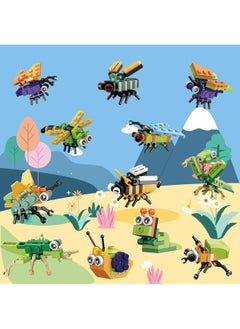 BRICHBROW Party Favors for Kids  12 Pack Animals Building Blocks for Goodie Bags Stocking Stuffers Classroom Prizes Birthday Gifts Toy Building Sets for Kids 612yrs  - Image 5