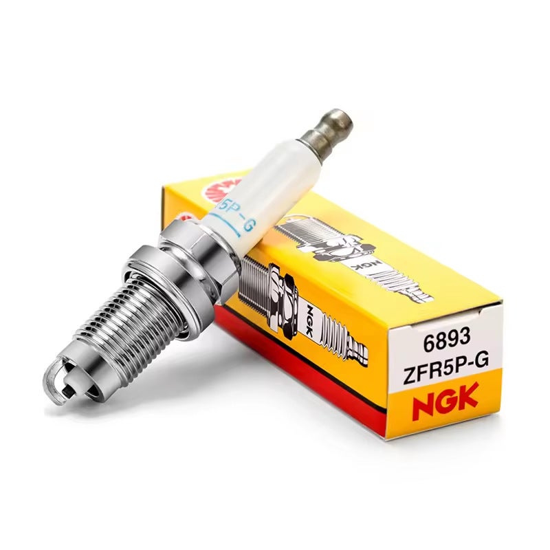 ان جي كي 4 قطع شمعة إشعال أصلية ZFR5P-G [6893] لسيارات بيتل، بولو، لافيدا، غولف - Image 1