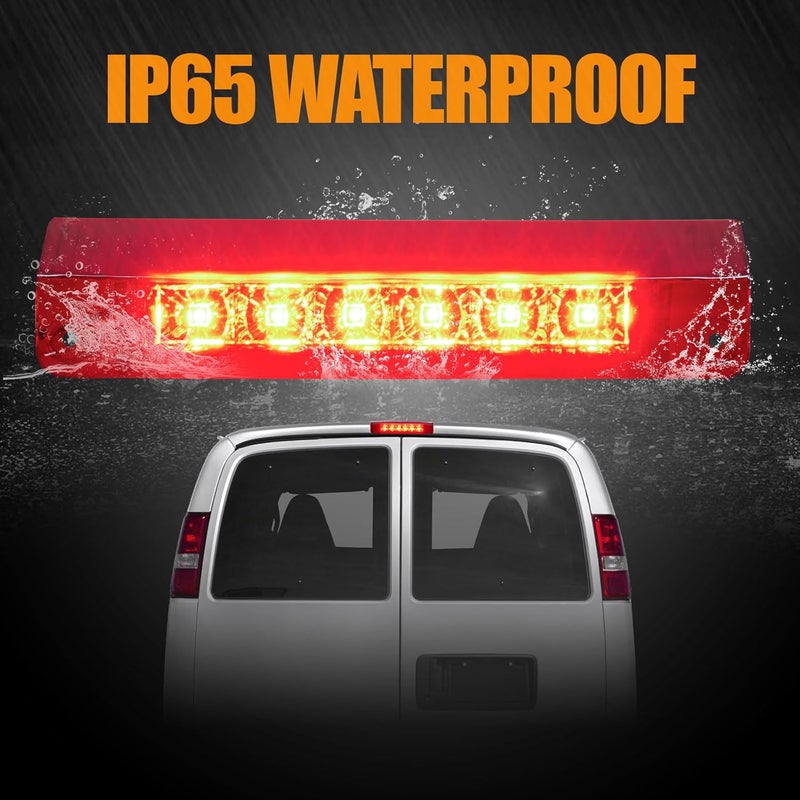 Cxdar LED Third Brake Light for Chevy Express & GMC Savana - Image 4