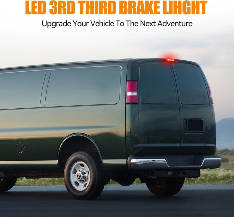 Cxdar LED Third Brake Light for Chevy Express & GMC Savana - Image 5