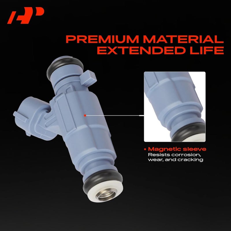 A-Premium Fuel Injectors Set of 6 for Hyundai and Kia Vehicles - Image 3