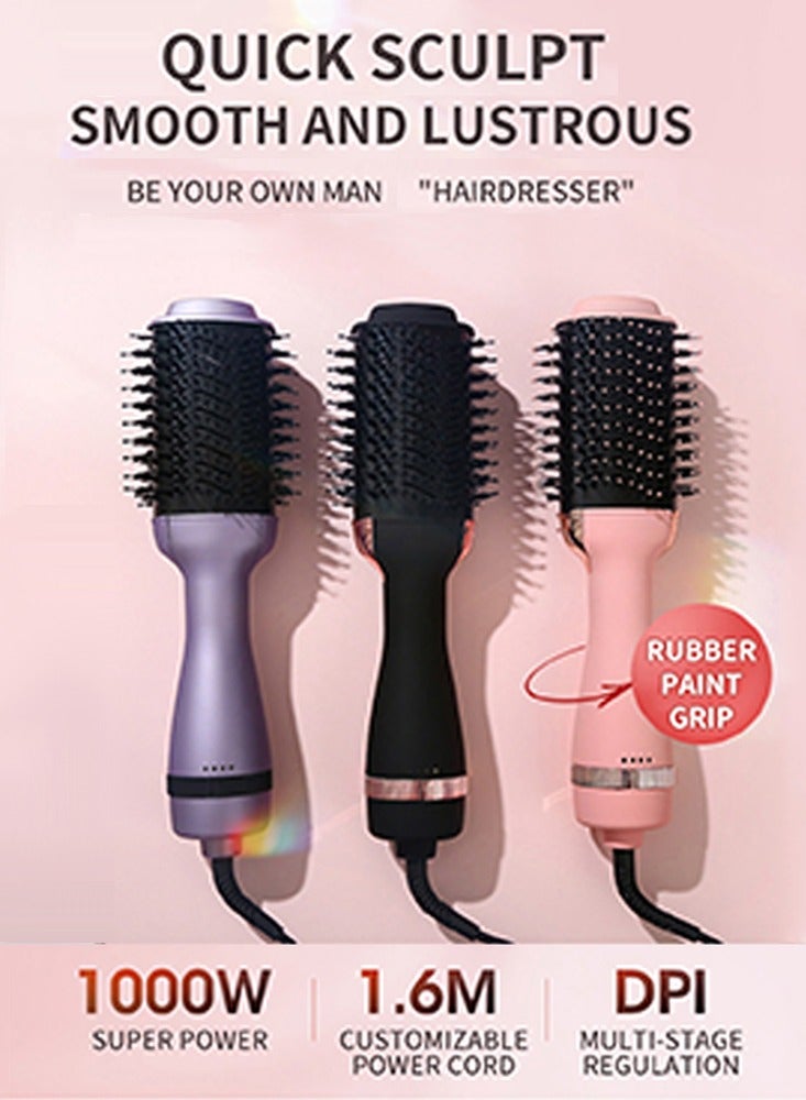 Arabest One-Step Hair Dryer&Volumiser Mid to Short Hair,3-in-1 Styling Tool,Ionic&Cermic Technology Oval Design,Multiple Heat Setting - Image 5