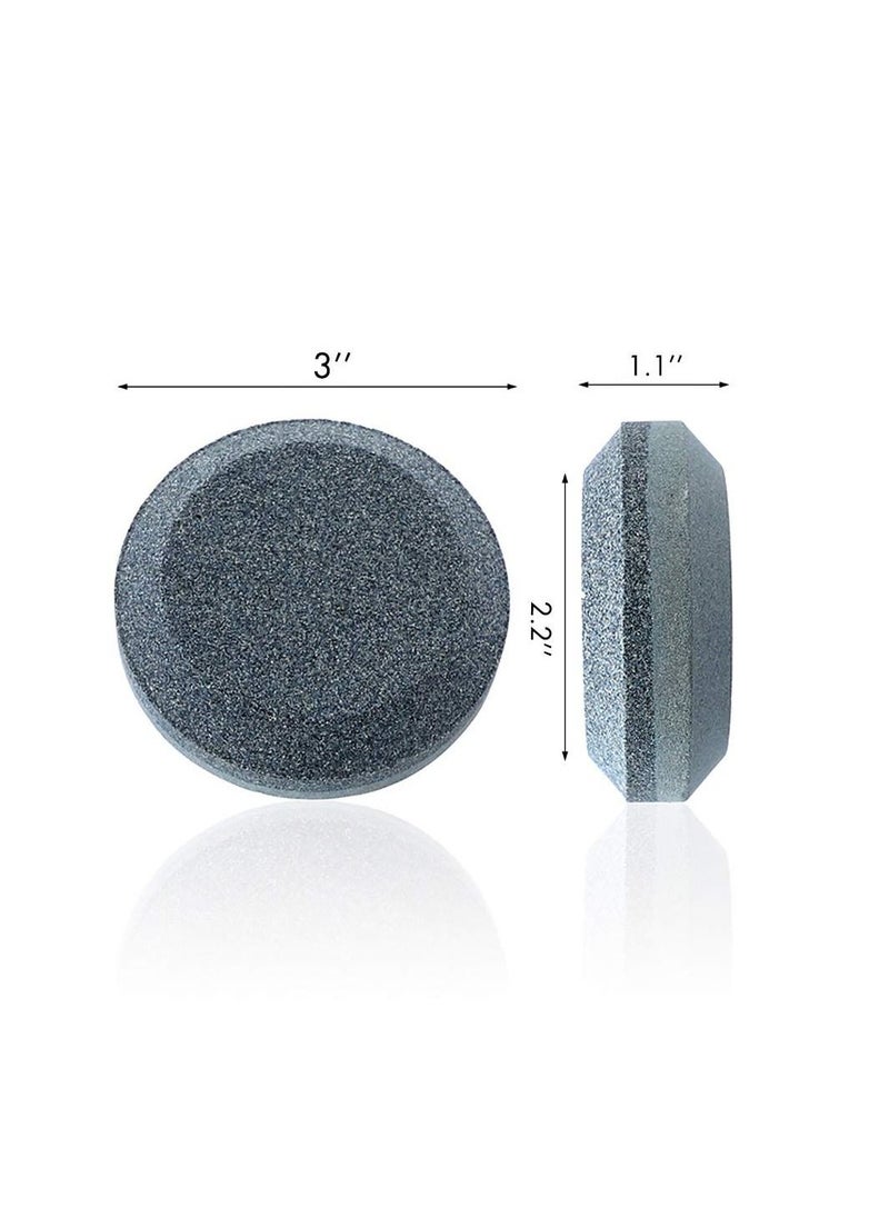 SYOSI - Axe and Hatchet Sharpening Tool, Stone Grinding Axe Sharpener Multi-Use Axe Sharpening Tool Compact Sharpening Tool Extra Coarse/Middle Fine - 120 Grits & 280 Grits on Each Side. (280 &120 Grit) - Image 1