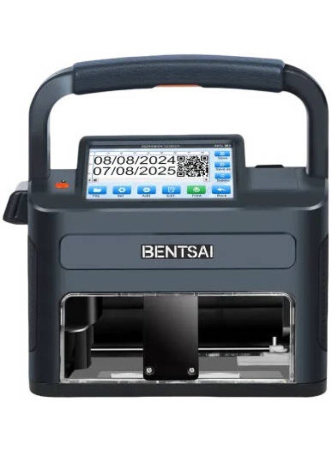 بنتساي BENTSAI B71X 1-Inch Handheld Inkjet Printer, Portable TIJ Stamp Printer for Barcodes, QR Codes, Dates, Logos & Batch Coding - Image 1