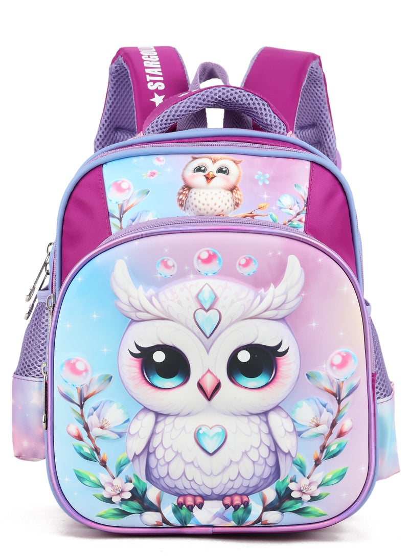 Stargold Baby Backpack For Baby Girls With Adjustable Strap For School 12 Inch