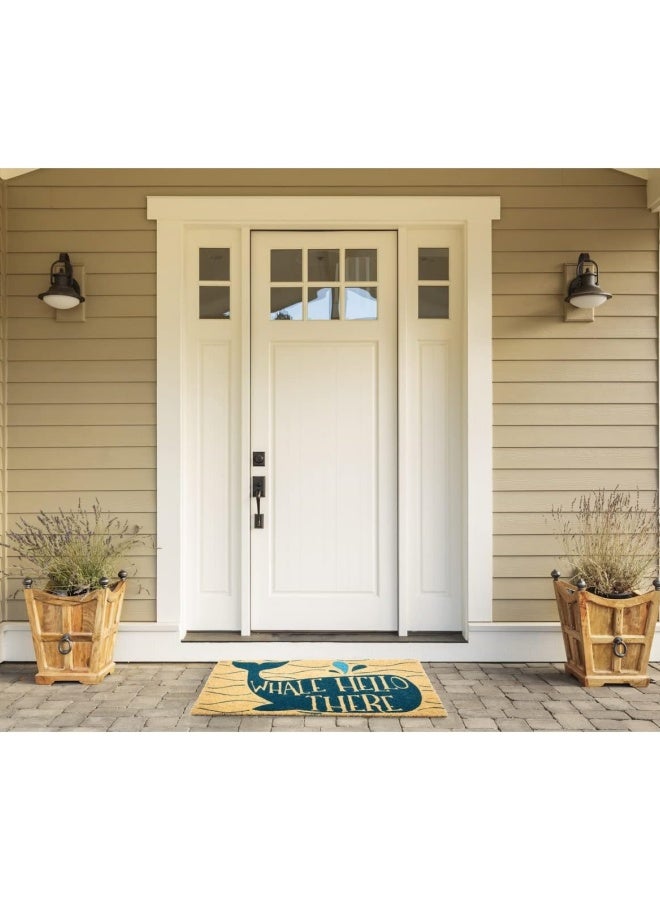 SHABILI Welcome Mats for Front Door 80 x 50 cm，Durable Non Slip Backing Floor Mat，Ultra Absorb Mud Easy Clean Entry Door mat for Indoor High Traffic Areas Outdoor Entryway Rug  - Image 4