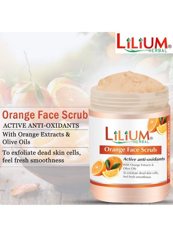 Lilium Herbal Orange Scrub 900G  - Image 4