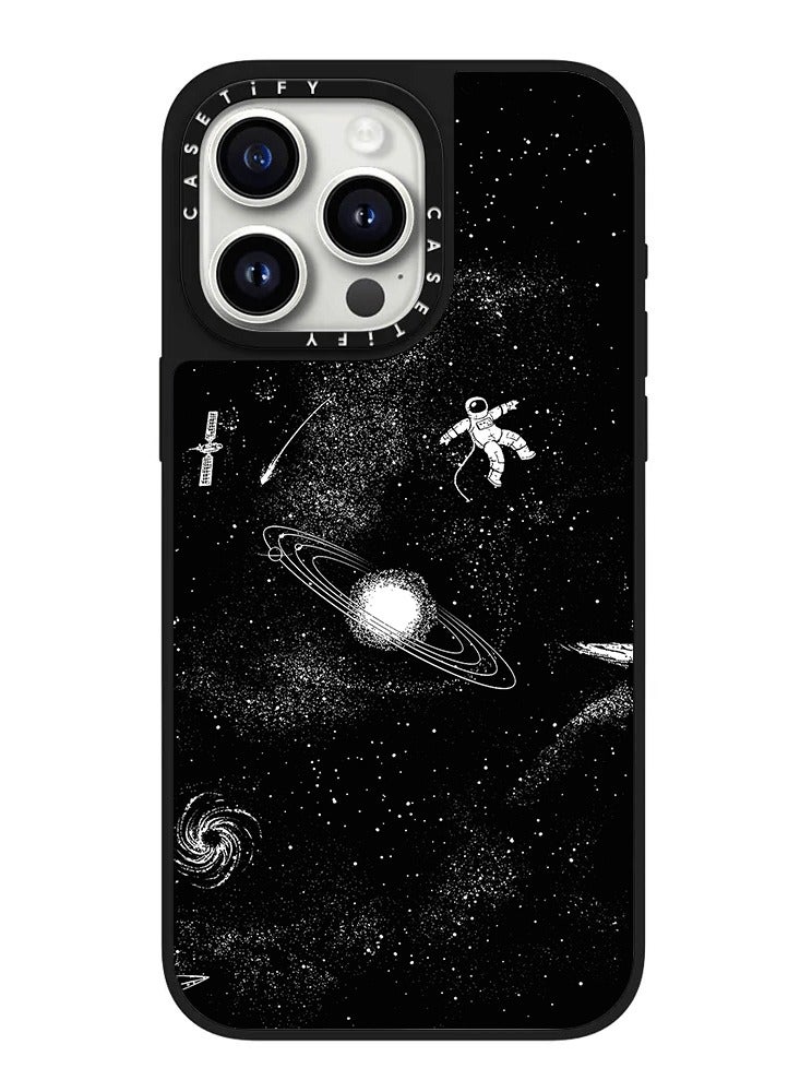 Casetify For iPhone 14 Pro Max/15 Pro Max/16 Pro Max Moon Stars Print Case, Slim Anti-Skid Outline Cute Durable Phone Case for Women Girls Bumper Full Body Protection - Image 3