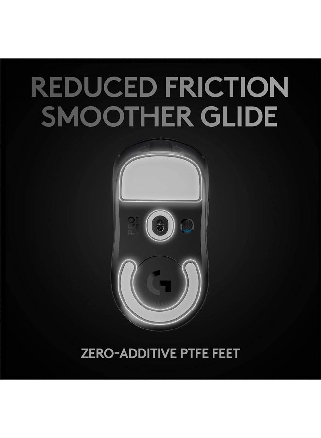 Logitech G Pro X Superlight Wireless Mouse, 2.4 GHz Connectivity, 40G Acceleration, 25600 DPI Hero 25K Sensor, 70 Hour Battery Life, 5 Buttons, Windows And Mac Compatible, "International" Black - Image 5