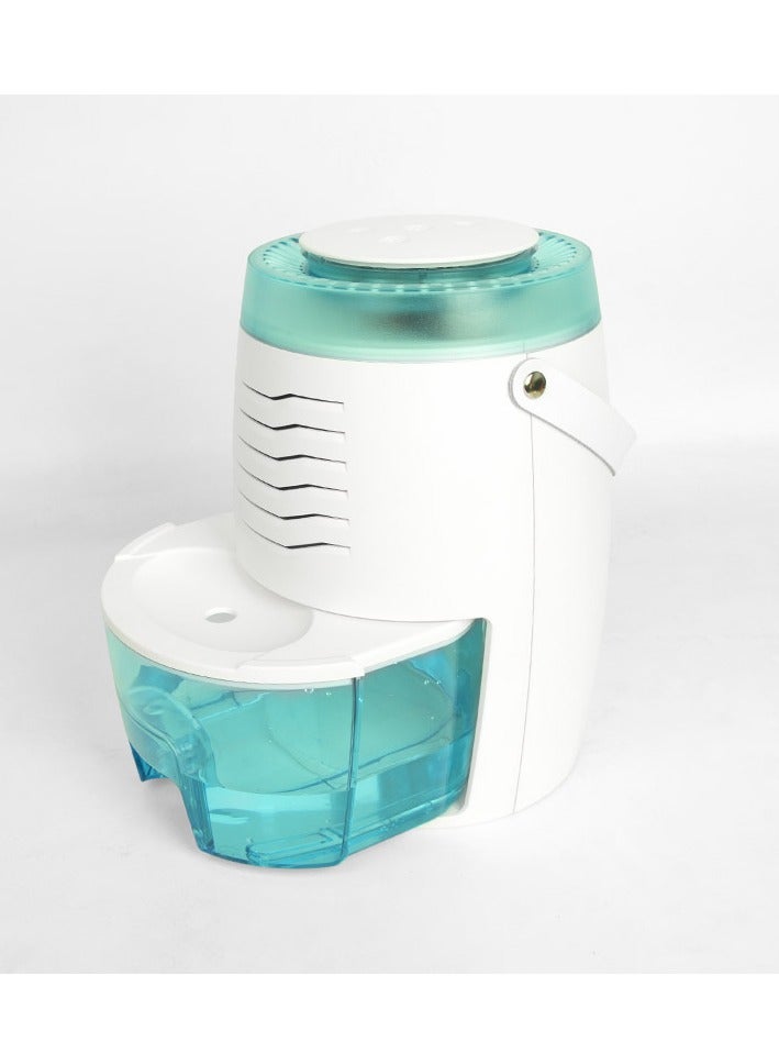 EVEREEN Small Household Appliance Dehumidifier, Mini Dehumidifier, Basement Dryer, Moisture Absorber Convenient and Practical One Click Switch Sleep Mode - Image 1