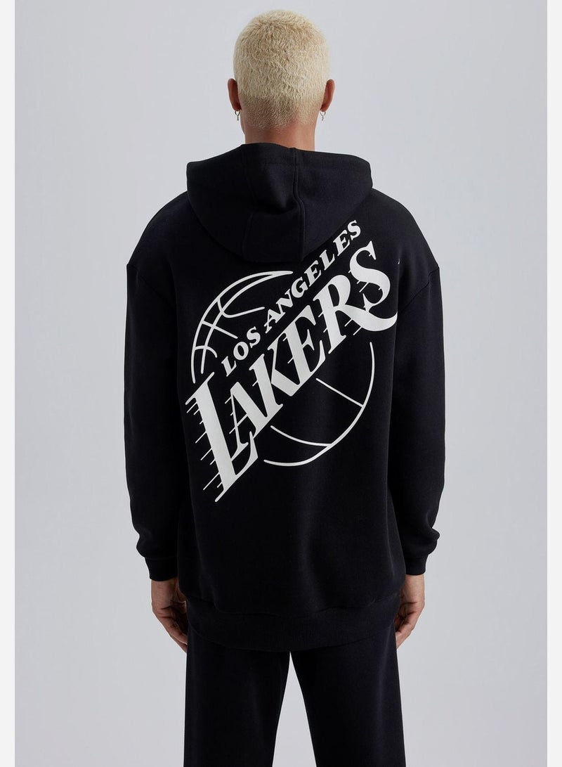 DeFacto Boxy Fit Thick Sweatshirt Fabric Sweatshirt - Image 2