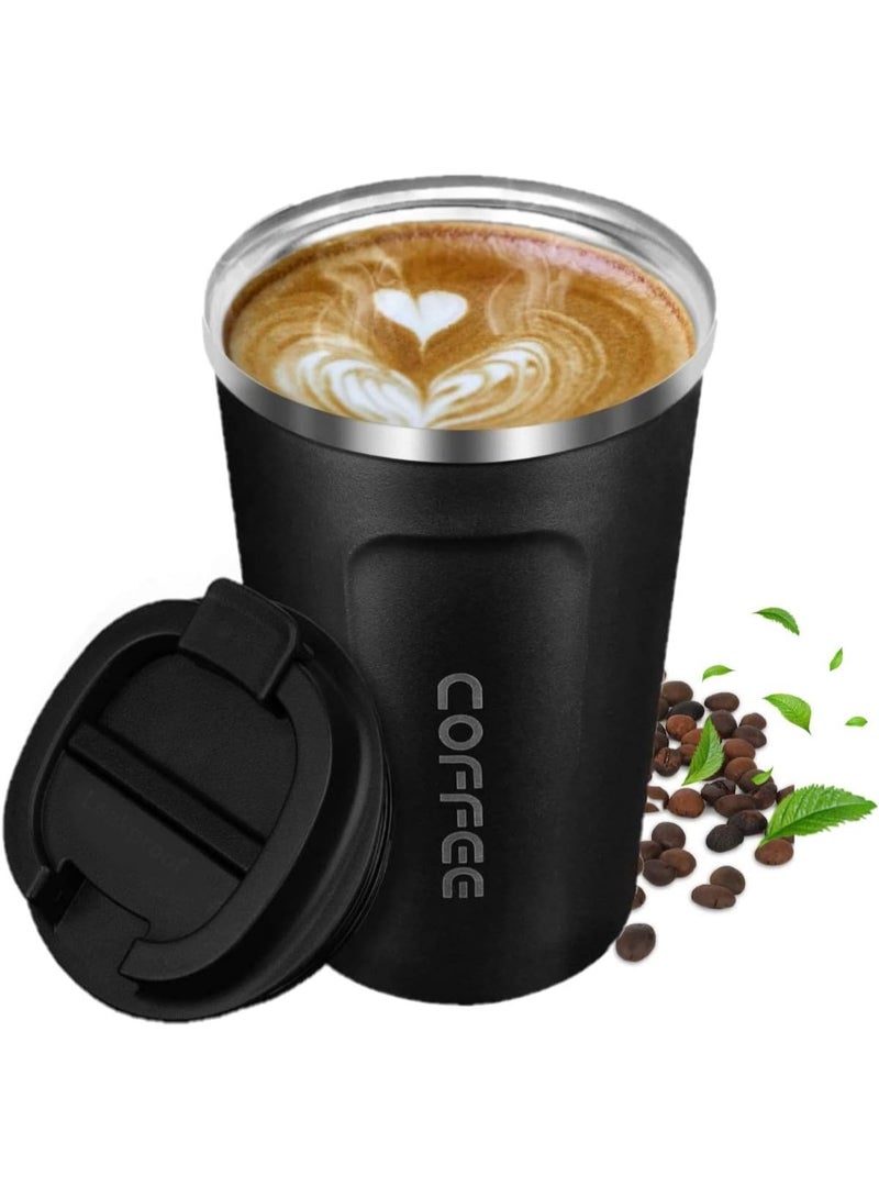 كوب حراري ستانلس ستيل مع غطاء محكم – حافظ للحرارة والبرودة أثناء السفر - Image 1