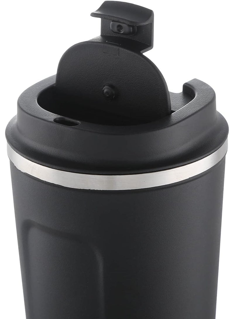 كوب حراري ستانلس ستيل مع غطاء محكم – حافظ للحرارة والبرودة أثناء السفر - Image 2