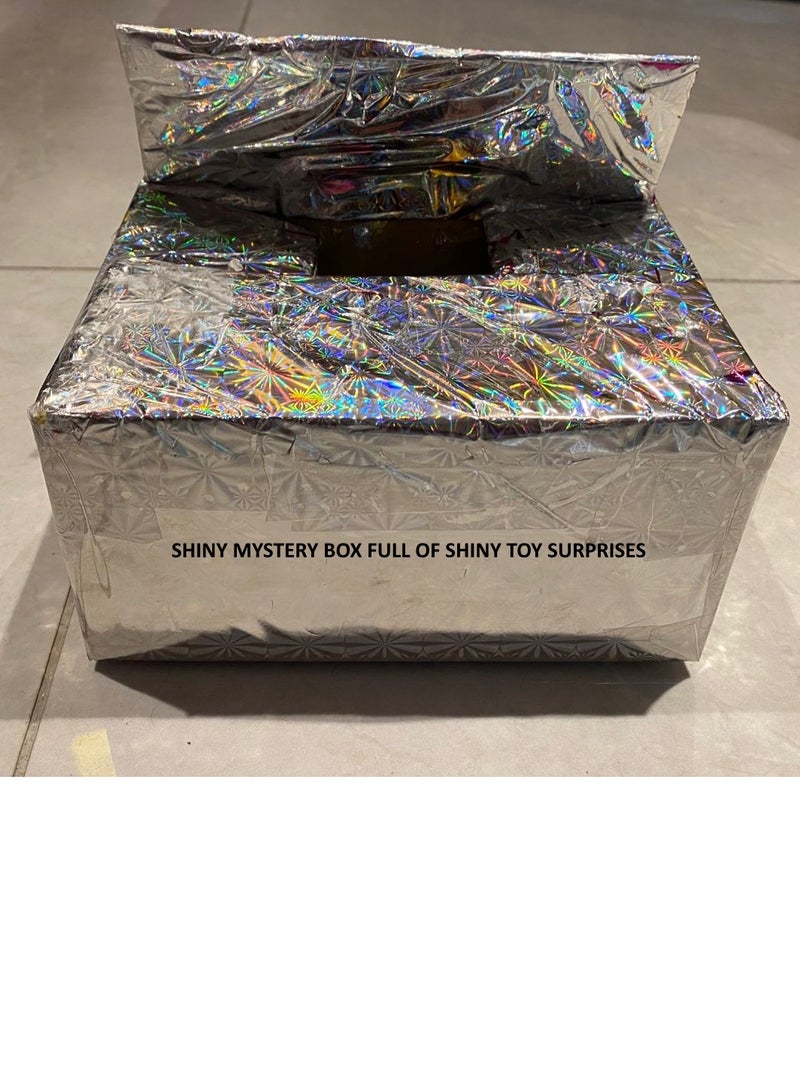 Shiny Mystery Box Full of Shiny Toy Surprises Find over 10 Shiny Surprises ideal for party favors return gifts birthday party Girls and Boys