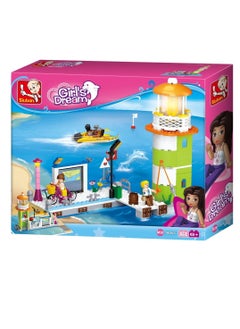 Sluban Sluban - Girls Dream Lighthouse & Pier 279 Pieces  - Image 1