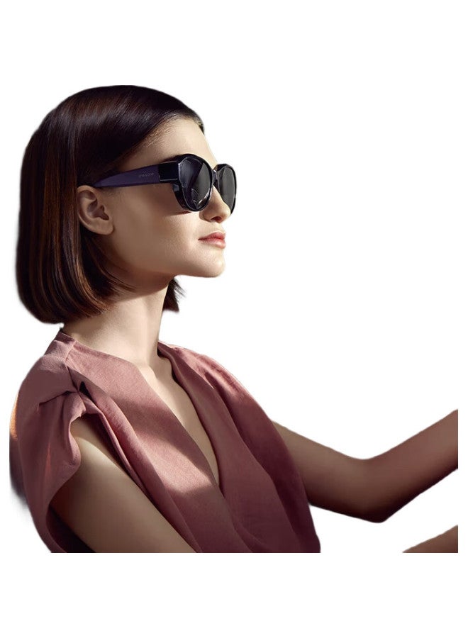 One&One Polarized Clip-On Sunglasses For Men And Women, Oval Frame Driving Glasses For Myopia - Image 3