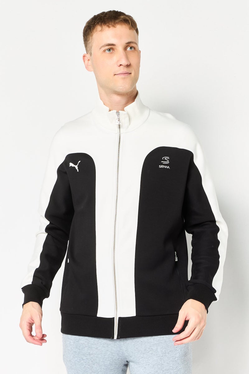 PUMA سترة رياضية للرجال بأكمام طويلة من معهد أيرتون سينا، متعددة الألوان - Image 1