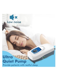 Generic Medical Air Pressure Replacement Bed Mattress for Bedsores with Electric Pumps, Quiet Inflatable Air Mattress Fits Standard Hospital Bedridden Patients Multicolor Vinyl  - Image 3