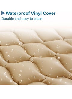 Generic Medical Air Pressure Replacement Bed Mattress for Bedsores with Electric Pumps, Quiet Inflatable Air Mattress Fits Standard Hospital Bedridden Patients Multicolor Vinyl  - Image 5