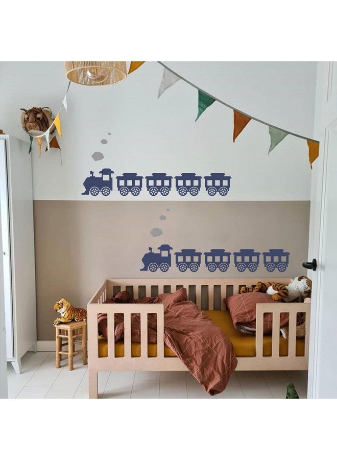 MUWEOL Train Wall Decal for Boys Room - Baby Boy Nursery Decoration, Train Wall Stickers Kids Bedroom Baby Playroom Decor - Image 3